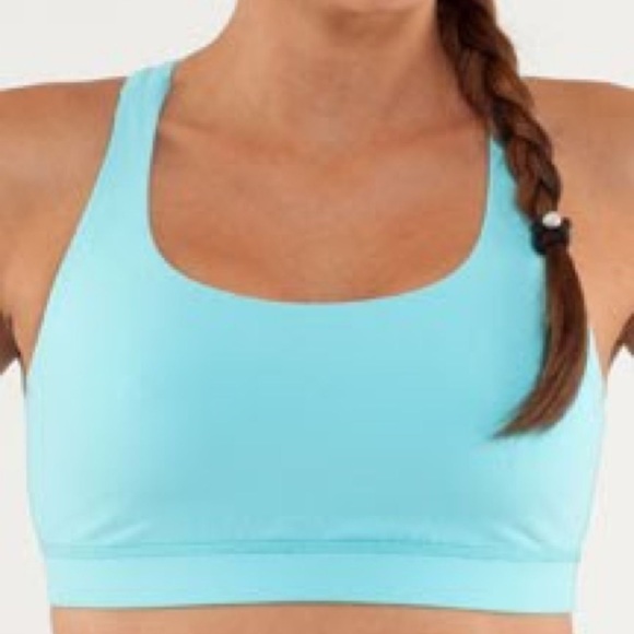 lululemon athletica Other - Lululemon Aqua Blue Energy Bra